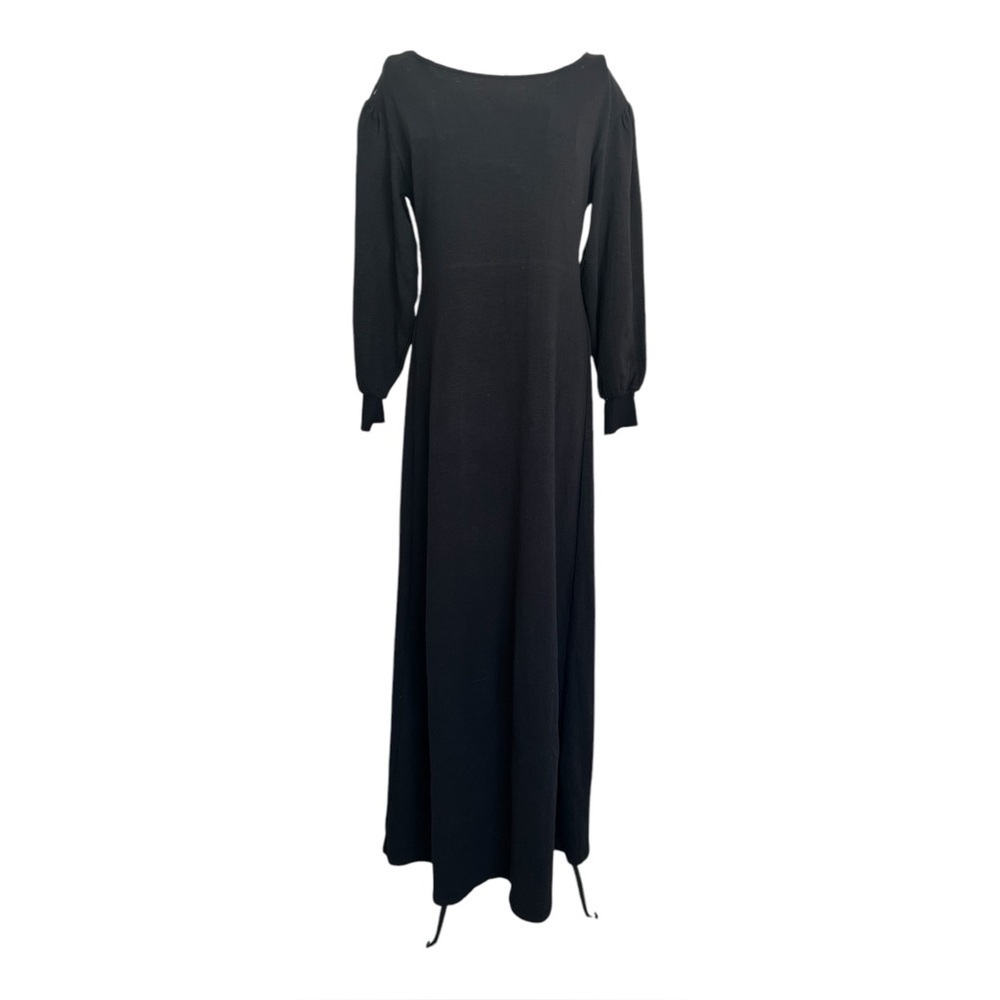 Richer Poorer Cloud Weave Maxi Dress – Black Noir – Size M - Picture 1 of 7
